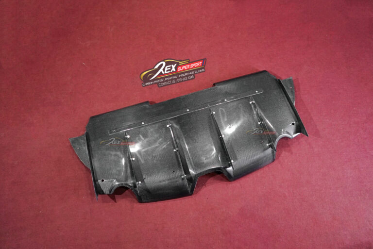 Supra A90 Rear Diffuser V Design Carbon